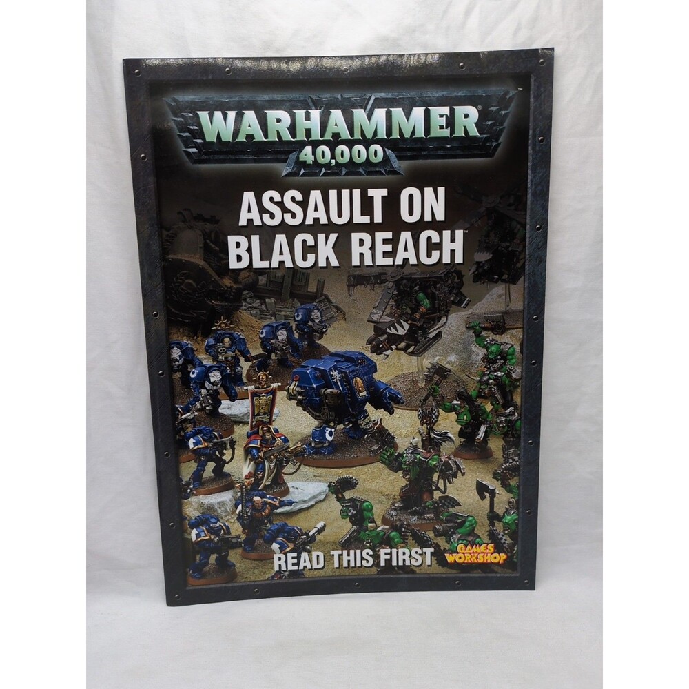 Warhammer 40K Assault On Black Reach Read This First Booklet